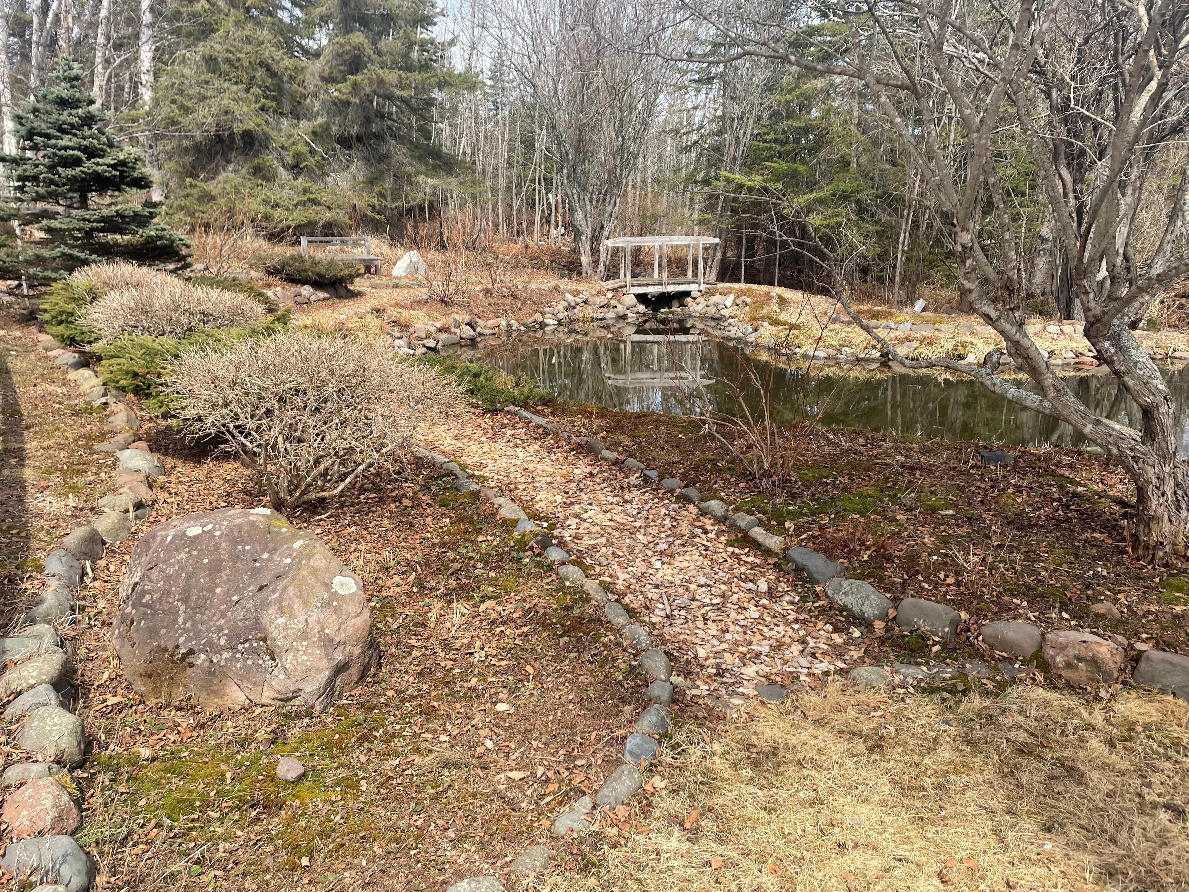 April in the gardens